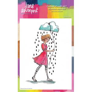 Jane Davenport 6" x 8" Clear Stamp Set - Weather With You [CEJDSC032]