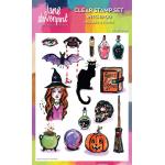 Jane Davenport 6" x 8" Clear Stamp Set - Witchipoo [CEJDCS026]