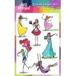 Jane Davenport A5 Clear Stamp Set - Celebrate Life [CEJDCS001]