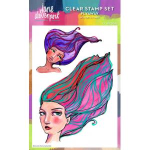 Jane Davenport A5 Clear Stamp Set - Flyaway [CEJDCS004]