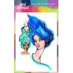 Jane Davenport A5 Clear Stamp Set - Swirling Bardot [CEJDCS005]