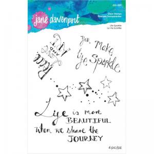 Jane Davenport Artomology Clear Stamp Set - Life Sparkle [JDS-029]