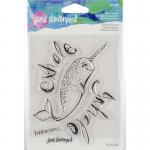 Jane Davenport Artomology Clear Stamp Set - Relaxed Narwhal [JDS-020]