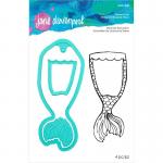 Jane Davenport Artomology Stamp & Die Set - Mermaid Tail Swatch [JDDS-048]