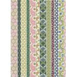 Japanese Chiyogami Paper With Metallic Accents [CHY1041] - ON SALE!