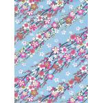 Japanese Chiyogami Paper With Metallic Accents [CHY1043] - ON SALE!