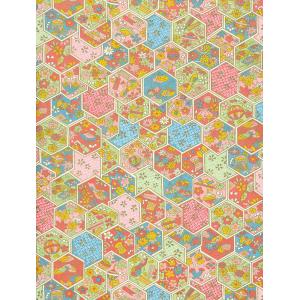 Japanese Chiyogami Paper With Metallic Accents [CHY1074]