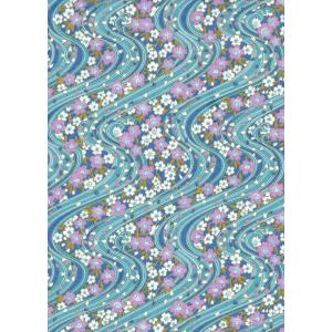 Japanese Chiyogami Paper With Metallic Accents [CHY994]