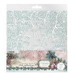 Jenine's Mindful Art Christmas Blush Collection - Acetate Sheets - Vintage Mint & White [JMA-CB-ACS20]