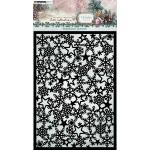 Jenine's Mindful Art Christmas Blush Collection - Stencil - Snowflake Pattern [JMA-CB-MASK375]