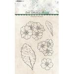 Jenine's Mindful Art Collection Essentials - Clear Stamp Set - Primrose Elements [JMA-ES-STAMP139]