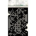 Jenine's Mindful Art Collection Essentials - Stencil - Grungy Floral Pattern [JMA-ES-MASK78]