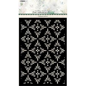 Jenine's Mindful Art Collection Essentials - Stencil - Wallpaper Pattern [JMA-ES-MASK76]