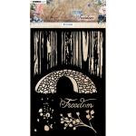 Jenine's Mindful Art Feelings Of Freedom Collection - Mask - Freedom [JMA-FOF-MASK193]