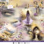 Jenine's Mindful Art Growing & Blooming Collection - 8" x 8" Collage Paper Pad [JMA-GB-DPP319]