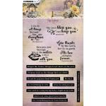 Jenine's Mindful Art Growing & Blooming Collection - Clear Stamp Set - Give Thanks [JMA-GB-STAMP837]
