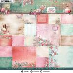 Jenine's Mindful Art Sending You Love Collection - 8" x 8" Designer Paper Pad - Backgrounds [JMA-SYL-DPP289]