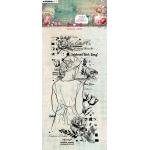 Jenine's Mindful Art Sending You Love Collection - Clear Stamp - Lovely Lady [JMA-SYL-STAMP798]