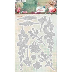 Jenine's Mindful Art Sending You Love Collection - Cutting Dies - Florals [JMA-SYL-CD963]