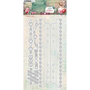 Jenine's Mindful Art Sending You Love Collection - Cutting Dies - Planner Love [JMA-SYL-CD961]
