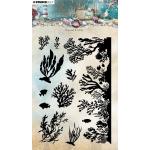 Jenine's Mindful Art Tide Of Hope Collection - Clear Stamp Set - Seaweed & Coral [JMA-TH-STAMP932]