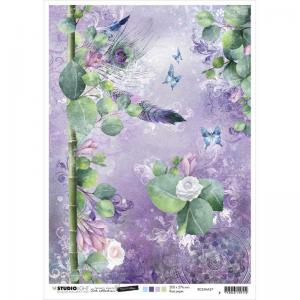 Jenine's Mindful Art Time To Relax Collection - A4 Rice Paper [RICEJMA27]