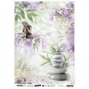 Jenine's Mindful Art Time To Relax Collection - A4 Rice Paper [RICEJMA28]