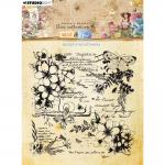 Jenine's Mindful Art Wild & Free Collection - Clear Stamp - Script & Wildflowers [JMA-WAF-STAMP671]
