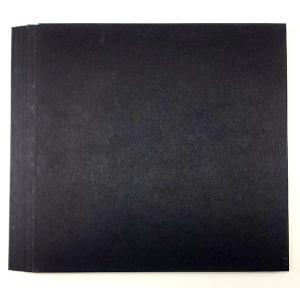Joggles Cardstock - Basic Black 6" x 6" [74611]