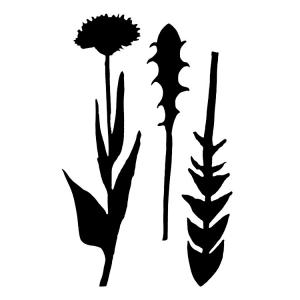 Joggles / Margaret Applin Designs 6" x 9" Stencil/Mask Combo - Flora & Fronds #6 [33822]
