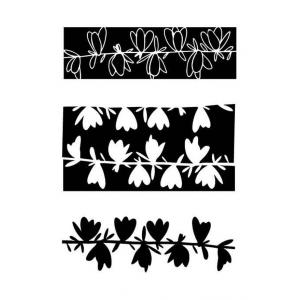 Joggles / Margaret Applin Designs 6" x 9" Stencil - Bud Variety [57472]