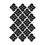 Joggles / Margaret Applin Designs 6" x 9" Stencil - Garden Tile [57462]