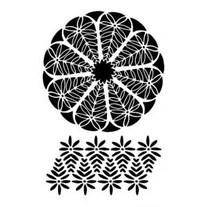 Joggles / Margaret Applin Designs 6" x 9" Stencil - Rosette #2 [57471]