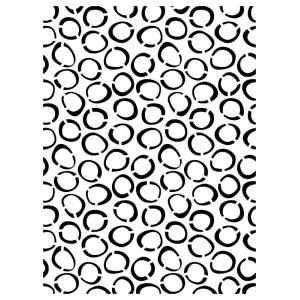 Joggles Stencils - Organic Rings [57525]