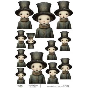 Joggles A4 Rice Paper - A Little Christmas, A Little Creepy 1 [52185]