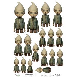 Joggles A4 Rice Paper - A Little Christmas, A Little Creepy 4 [52188]