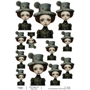 Joggles A4 Rice Paper - A Little Christmas, A Little Creepy 9 [52193]