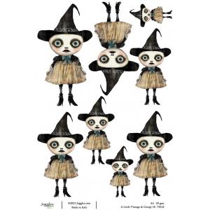 Joggles A4 Rice Paper - A Little Vintage & Creepy 10 [75016]