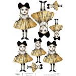 Joggles A4 Rice Paper - A Little Vintage & Creepy #12 [52478]