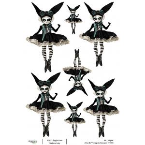 Joggles A4 Rice Paper - A Little Vintage & Creepy 2 [75008]