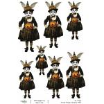 Joggles A4 Rice Paper - A Little Vintage & Creepy 5 [75011]