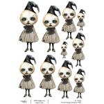 Joggles A4 Rice Paper - A Little Vintage & Creepy 6 [75012]
