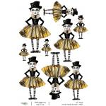 Joggles A4 Rice Paper - A Little Vintage & Creepy 7 [75013]