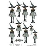 Joggles A4 Rice Paper - A Little Vintage & Creepy 9 [75015]