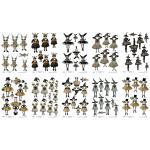 Joggles A4 Rice Paper - A Little Vintage & Creepy Set Of 10 August 2025