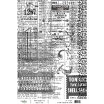 Joggles A4 Rice Paper - B&W Collage #5 [57708]