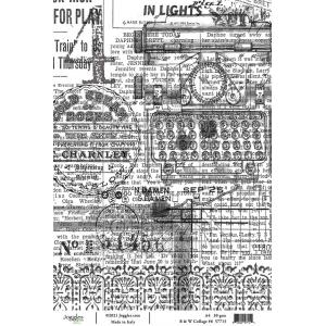 Joggles A4 Rice Paper - B&W Collage #6 [57715]