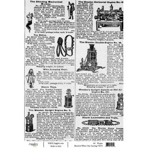 Joggles A4 Rice Paper - Black & White Toy Catalog [74272]