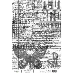Joggles A4 Rice Paper - B&W Collage #1 [57389]