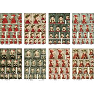 Joggles A4 Rice Paper - Daughters Of The Frost Set Of 8 November 2025